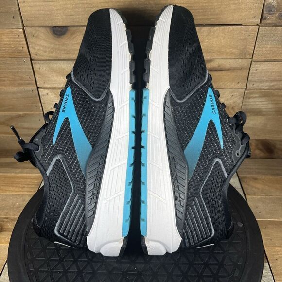 Brooks Women's Size 9.5 Wide Ariel 20 Black Blue Lace Up Running Shoes Sneakers - Picture 9 of 10
